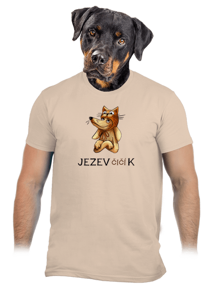 Jezevčičík pánské tričko Sand