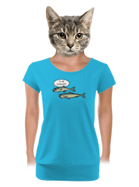 dámské tričko s lemem