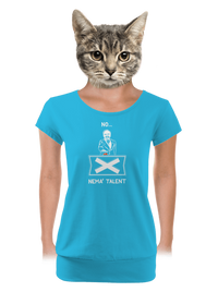 dámské tričko s lemem