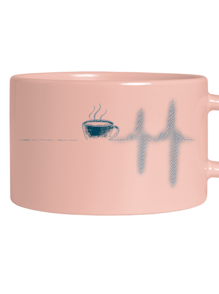 Coffee help hrnek makronka Pink Macaron