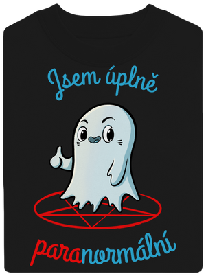 Jsem paranormální unisex mikina bez kapuce Black