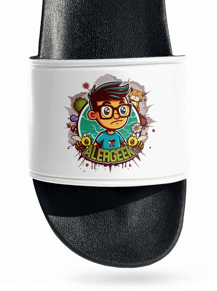 Alergeek pantofle White
