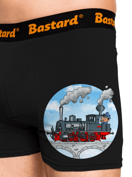 Kouř z komína boxerky Black