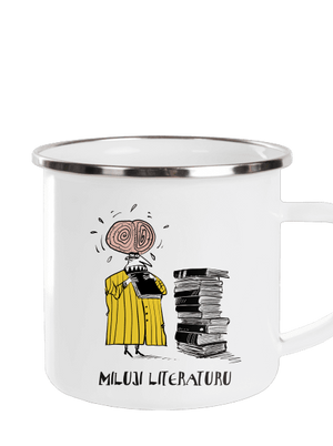 Miluji literaturu plecháček White