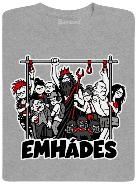 Emhádes pánské tričko Sport Grey