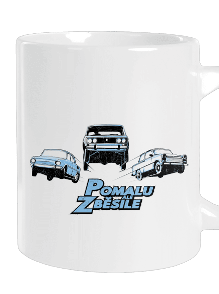 Pomalu ale zběsile velký hrnek White