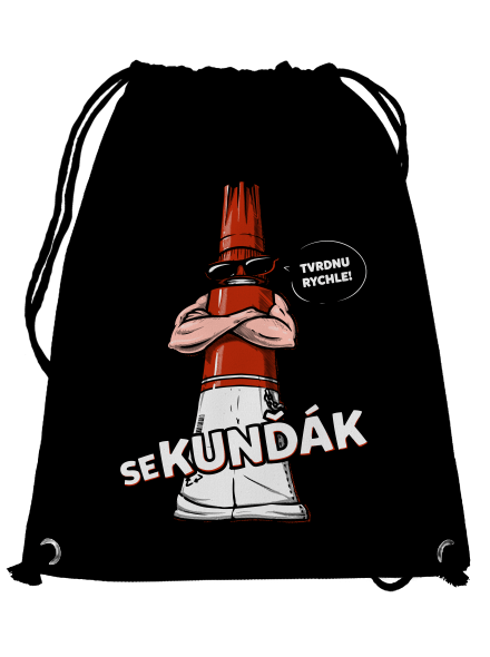 Sekunďák vak Black