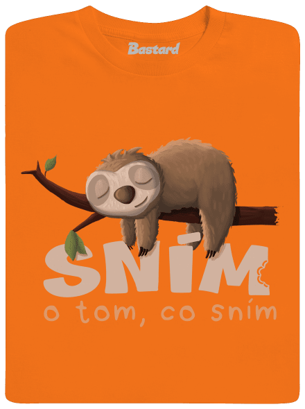 Sním o tom, co sním dětské tričko Orange