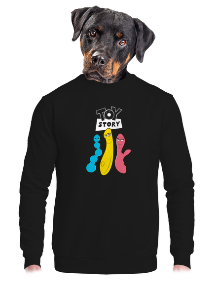 Příběh hraček unisex mikina bez kapuce Black