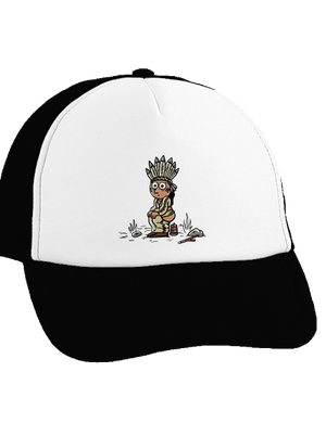 Indiánek kšiltovka Black cap