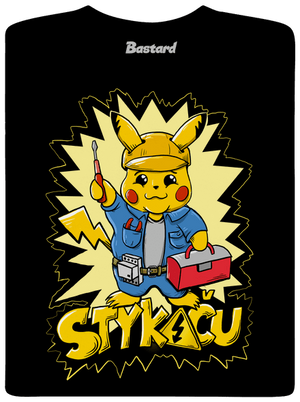 Stykaču dětské tričko Black