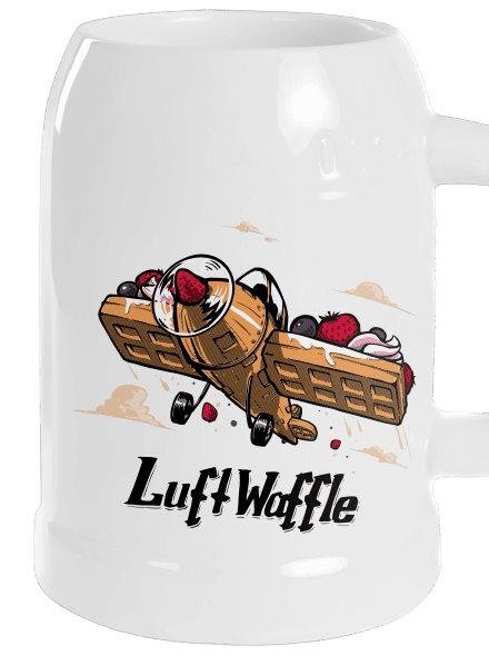 Luftwaffle půllitr White
