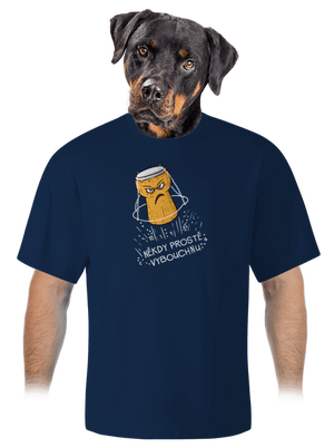 Někdy vybouchnu unisex tričko oversized Midnight Blue