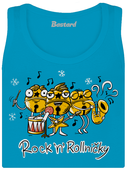 Rock 'n' rollničky dámské tílko klasické Blue Atol