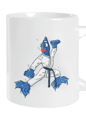 Bojovnice velký hrnek White