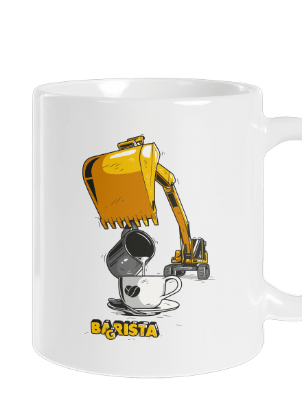 Bagrista klasický hrnek White
