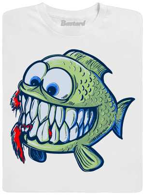 Hladová rybka pánské tričko White