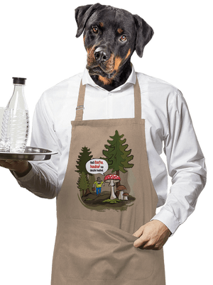 Bacha houbař zástěra Rope