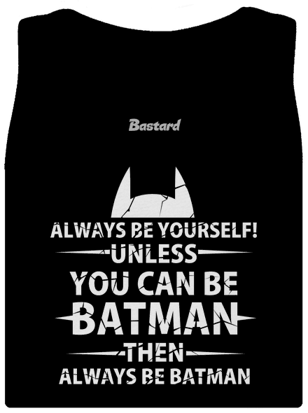 Batman dámské tílko klasické Black