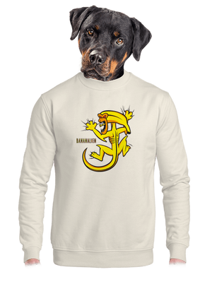 unisex mikina bez kapuce