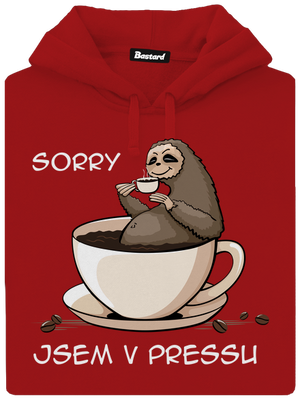 V pressu dámská mikina klokanka Red Mal