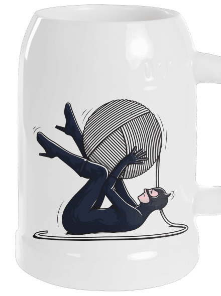 Catwoman půllitr White