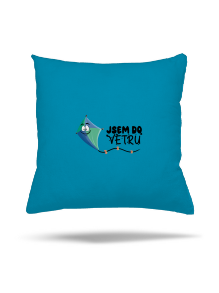 Do větru polštář Blue Turquoise