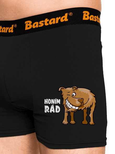 Honím rád boxerky Black