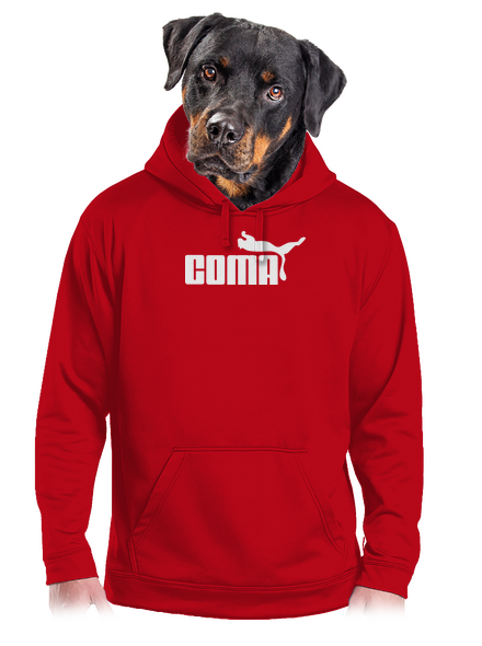 Coma pánská mikina klokanka Red