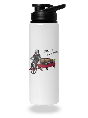 Chci si zahrát hru lahev na vodu White