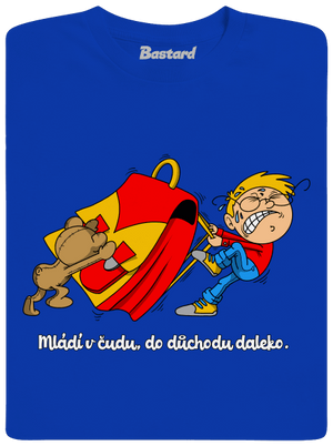 Školák pánské dlouhý rukáv Royal Blue