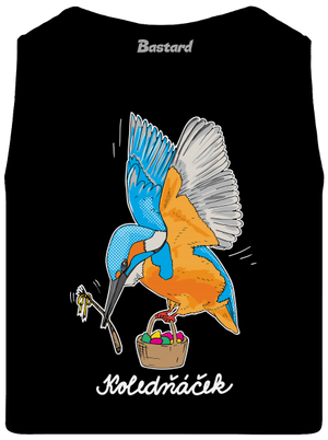 Koledňáček pánské tílko Black