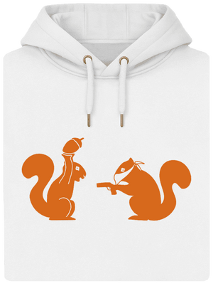 Veverky unisex mikina premium Snowwhite