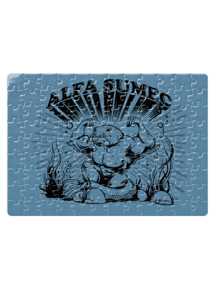 Alfasumec puzzle White