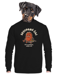 unisex mikina bez kapuce