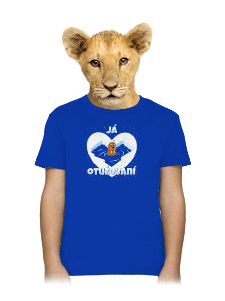 Miluju otužování dětské tričko Royal Blue