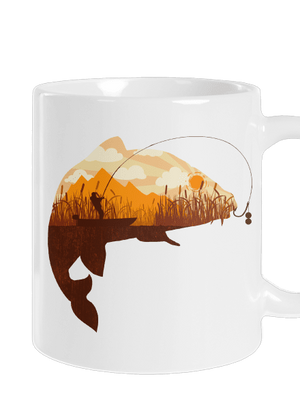 Kapitální úlovek klasický hrnek White