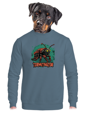 unisex mikina bez kapuce