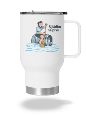 Ujíždím na pivu termohrnek White