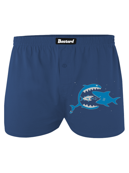 Rybky pánské trenky Blue