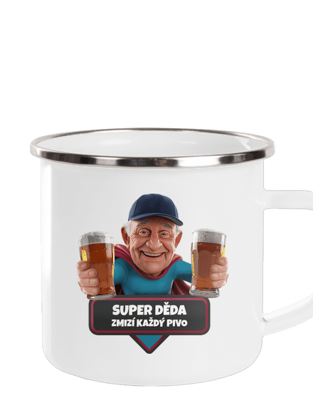 Super děda plecháček White