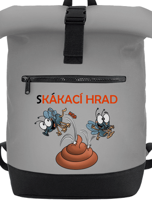 Skákací hrad batoh Grey Marl