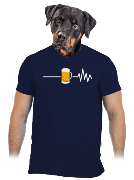 Beer help pánské tričko Navy