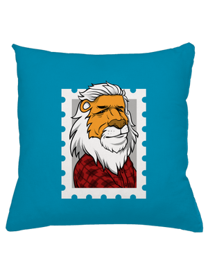 Můj prezident polštář Blue Turquoise