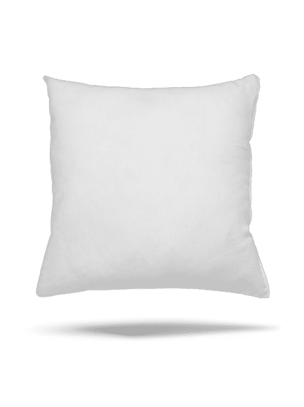 Bez potisku polštář White