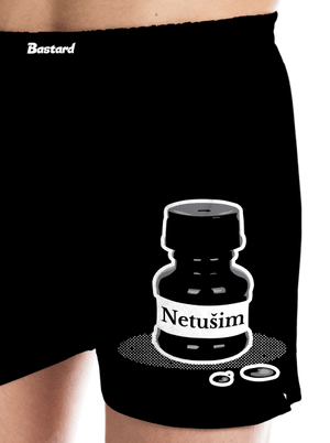 Netušim pánské trenky Black