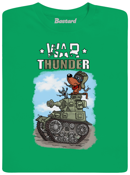 War Hunde dětské tričko Kelly Green