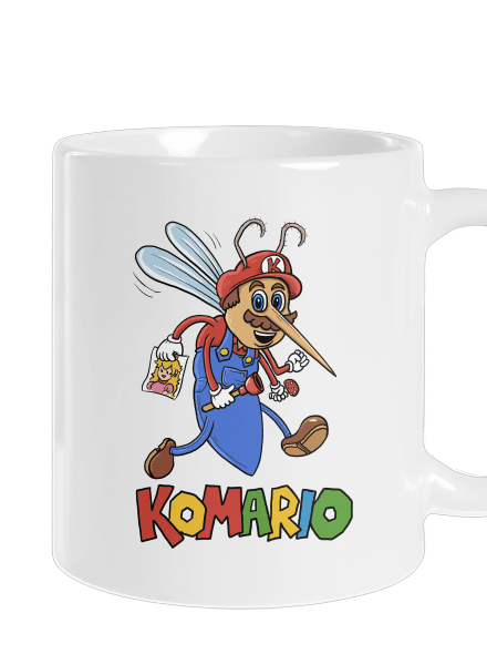 Komario klasický hrnek White