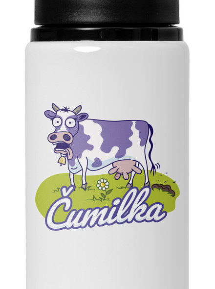 Čumilka lahev na vodu White