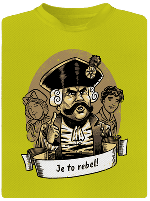 B14: S čerty nejsou žerty pánské sportovní tričko Neon Yellow